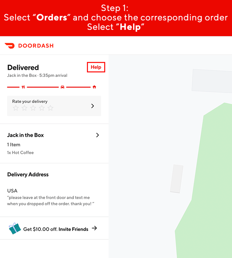 How can I report a missing or incorrect item from my order?