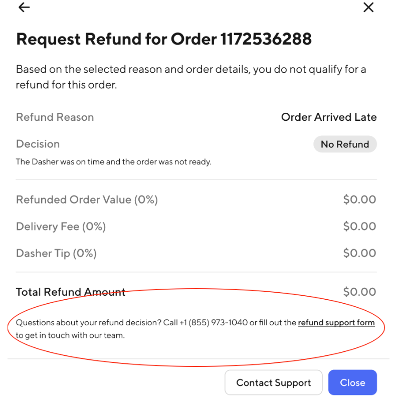 Drive SelfService Refunds