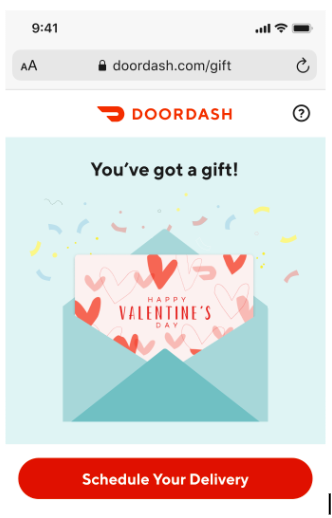 How to Send Doordash Gift Card  
