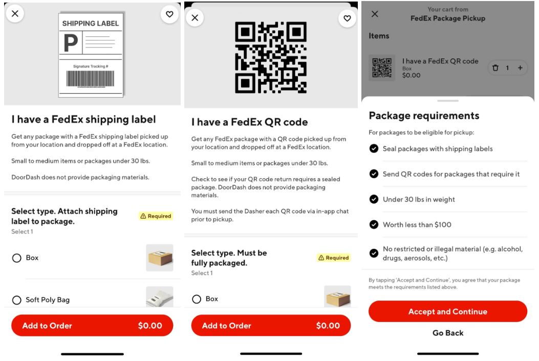 How it works: Package Pickup