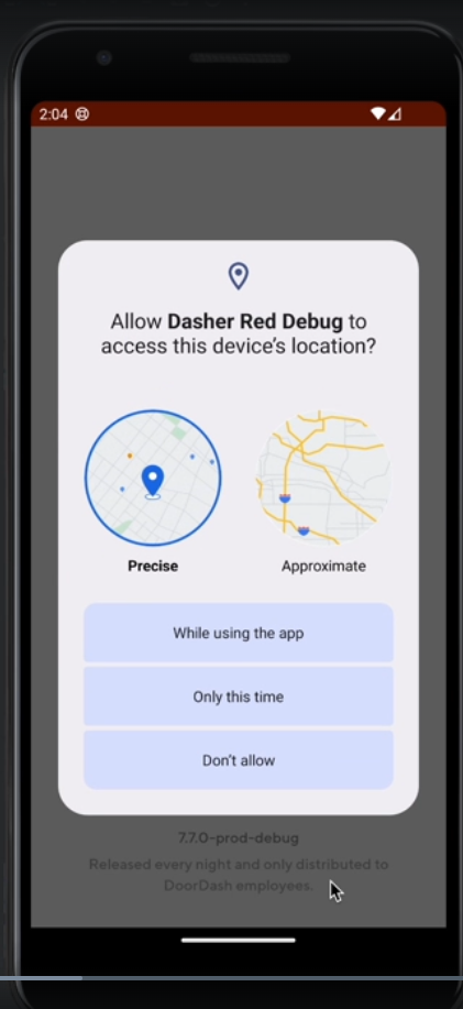 DoorDash Driver (Dasher) Application