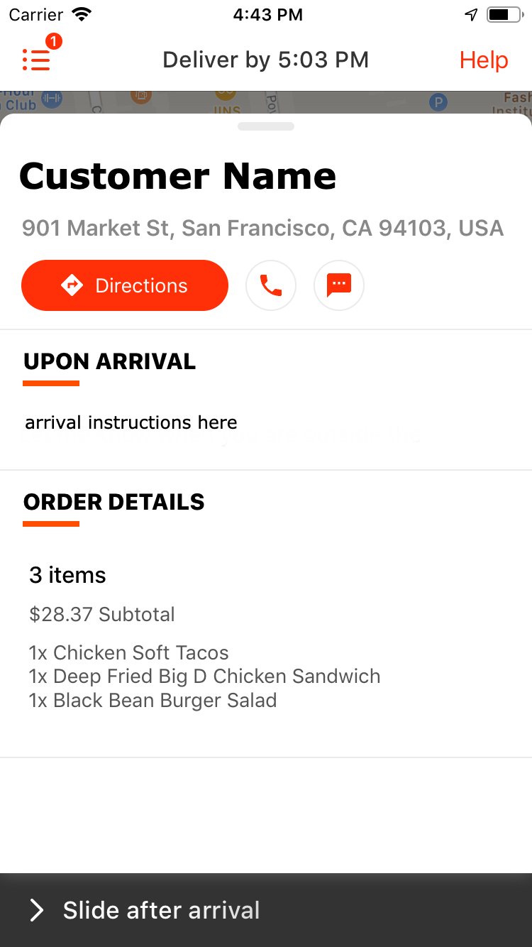 How to use Pickup and Dropoff Information